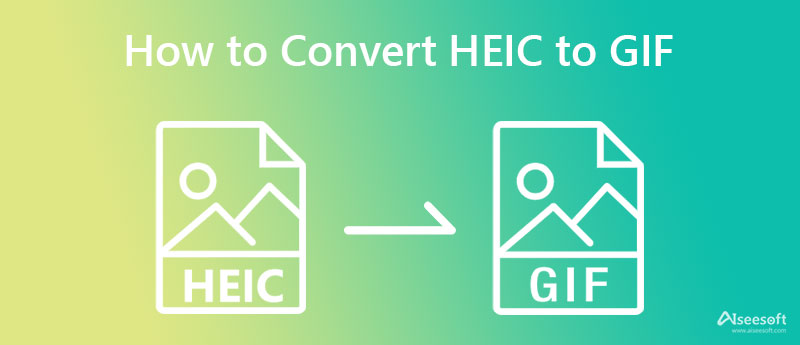 A HEIC konvertálása GIF -re