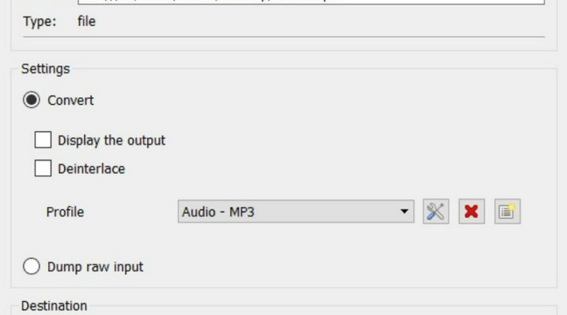 VLC Medya Oynatıcı Profili Başlat