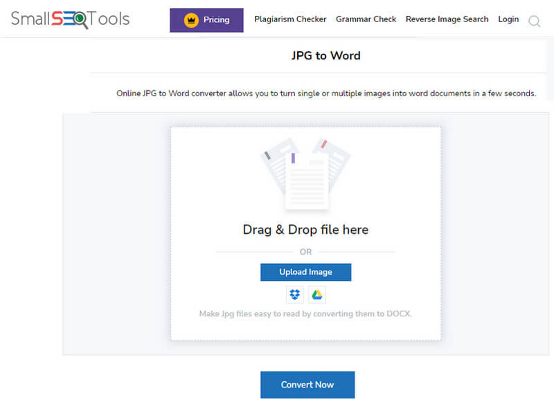 SmallSEOTool JPGtoWord