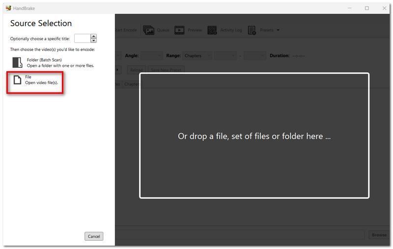 Select File To Upload