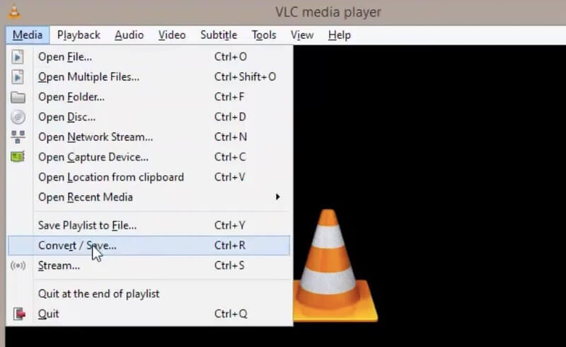 Konwertuj MXF z VLC