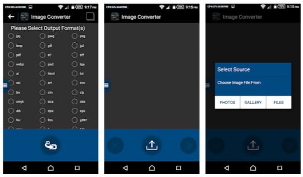 Konverter NEF til JPG på Android
