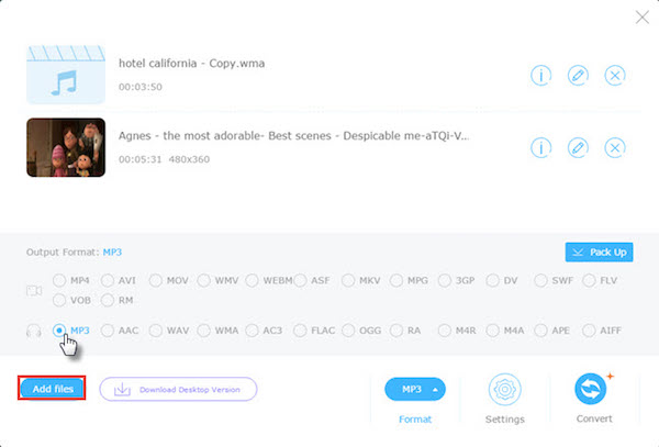 Apowersoft免費在線視頻轉換器