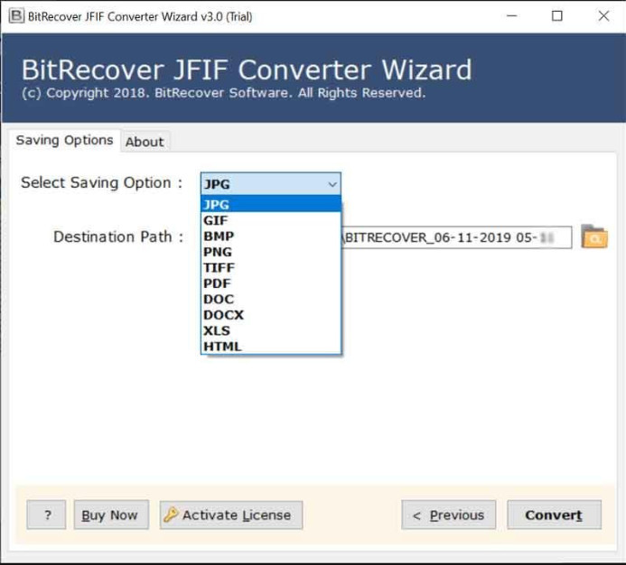 Bit Recover TIFF Converter