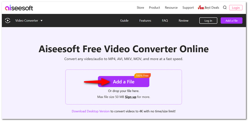 Click Add A File