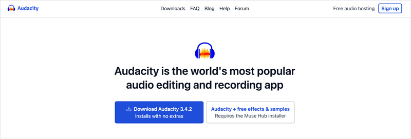 Audacity Скачать