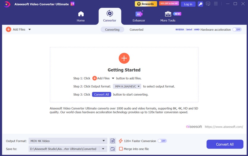Add Files Aiseesoft Video Converter Ultimate