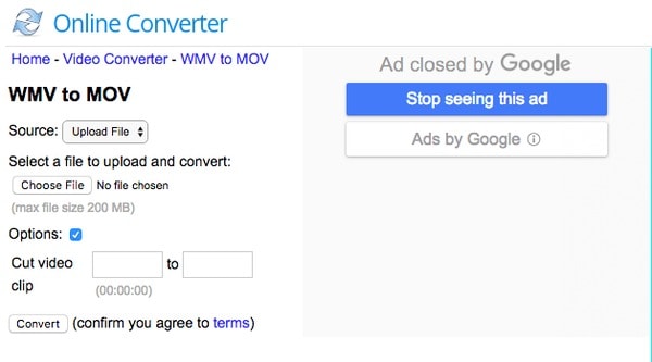 Online konvertor