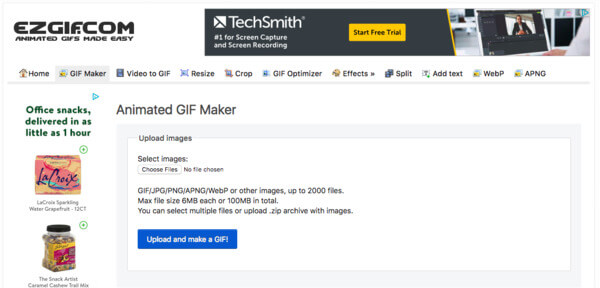 Ezgif Интернет Gif Maker