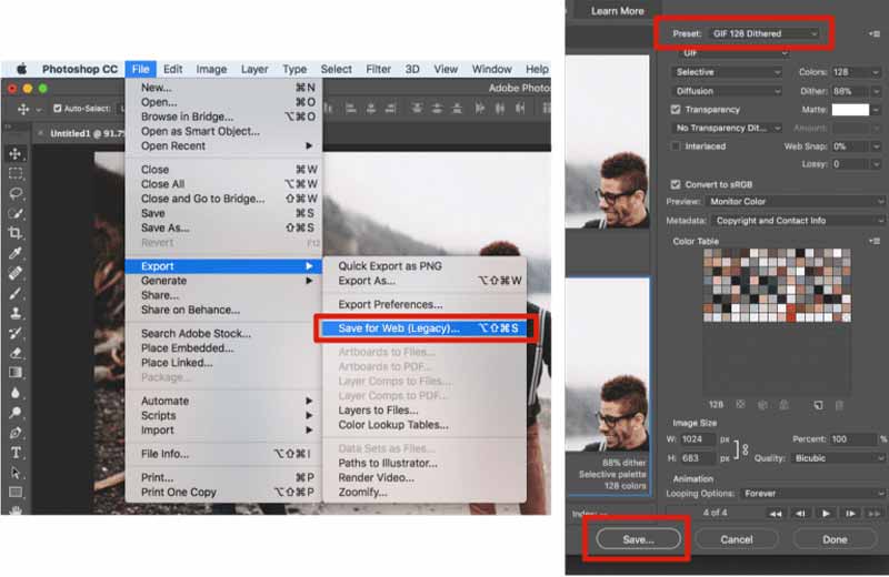 Concrete Guide to Create GIF from Images in Photoshop and More