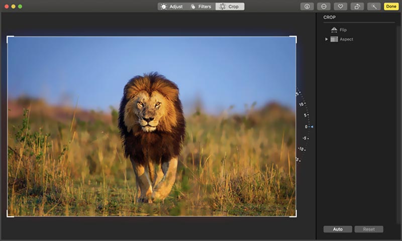 Crop Background on Mac