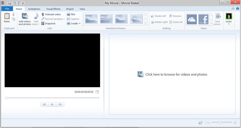 Windows Movie Maker中