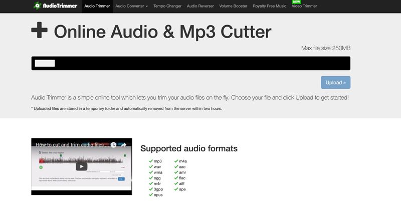 Online Music Cutter Audio Trimmer