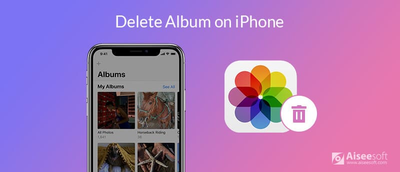 Albumok törlése az iPhone készüléken