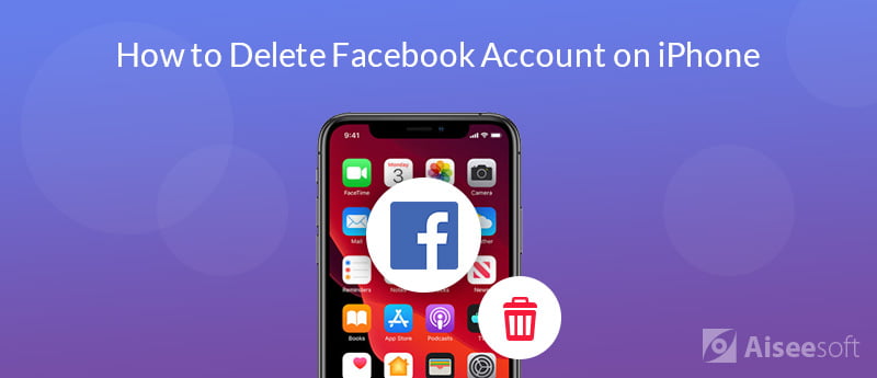 Verwijder een FaceBook-account op de iPhone