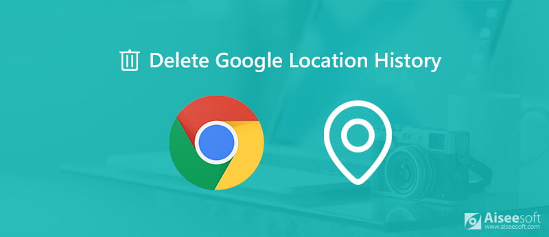 Slett Google Location History