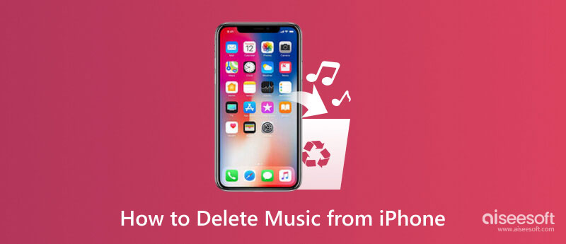 Smazat hudbu z iPhone