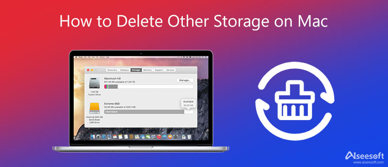 Elimina altro spazio di archiviazione su Mac