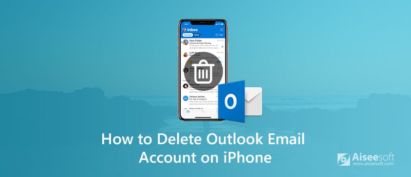 Slet Outlook-e-mail-konto på iPhone