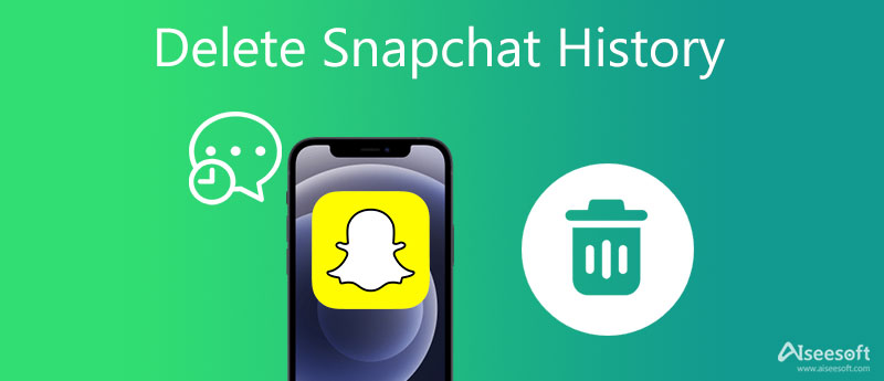 Radera Snapchat-historik