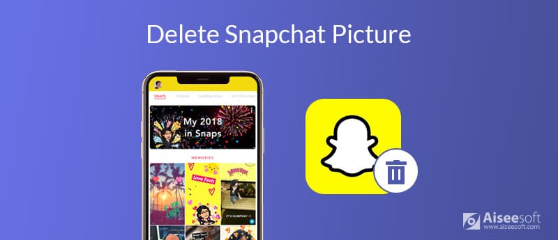 Удалить фотографии Snapchat