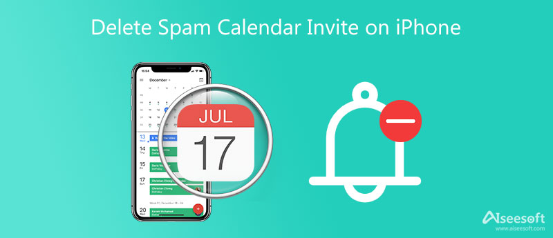 Slett spam-kalender Inviter iPhone