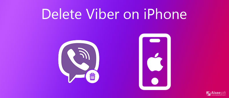 Elimina l'account Viber su iPhone