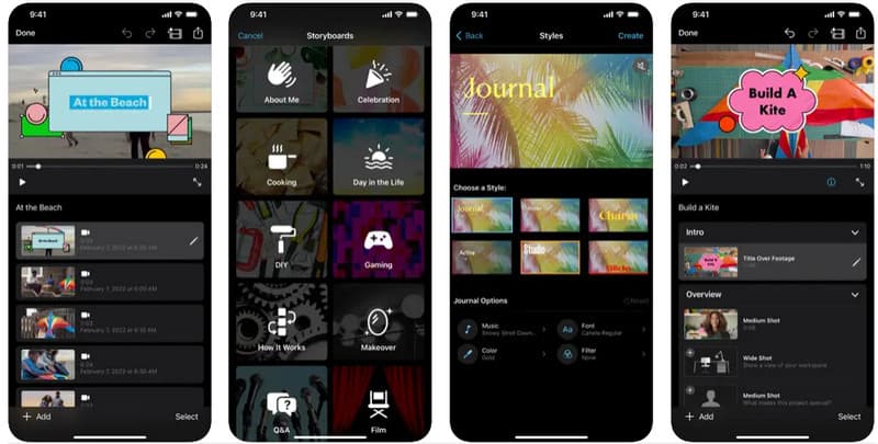 iMovie on iOS