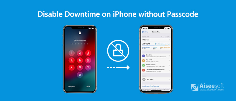 Απενεργοποιήστε το χρόνο διακοπής λειτουργίας στο iPhone χωρίς κωδικό πρόσβασης