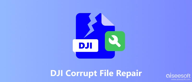 DJI korrupt fil reparation