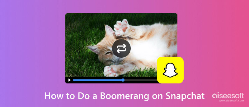 Snapchat에서 부메랑을 해보세요