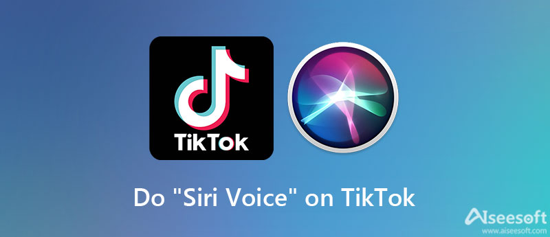 Tiktok에서 Siri 음성 수행
