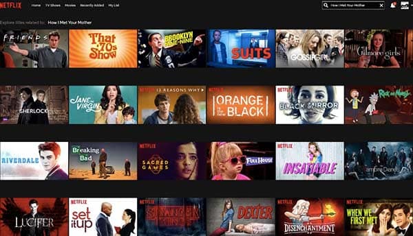 netflix download tv