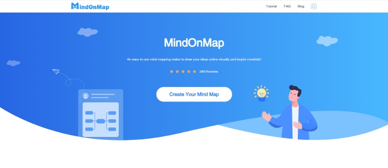 蜘蛛圖製作工具 MindOnMap