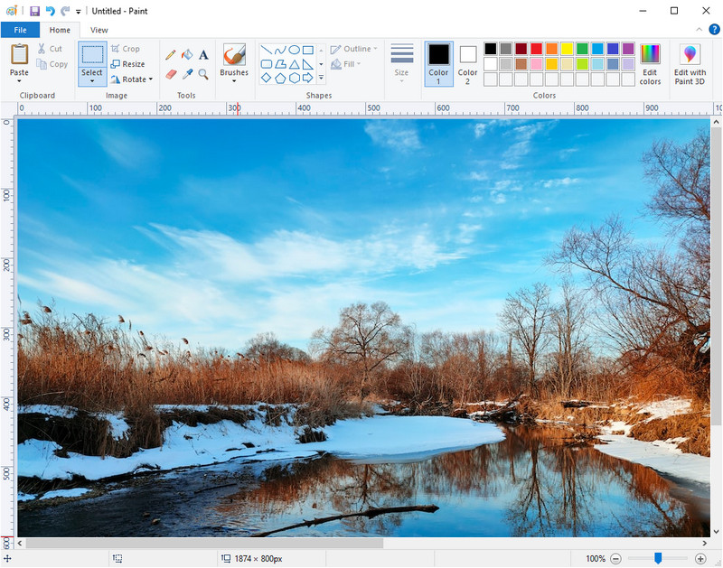 Paint Editor di schermate