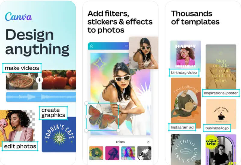 Canva na iOS