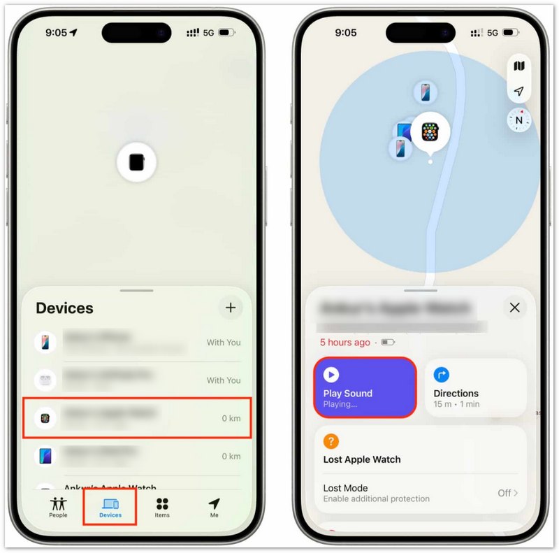 Play Sound on Lost iPhone