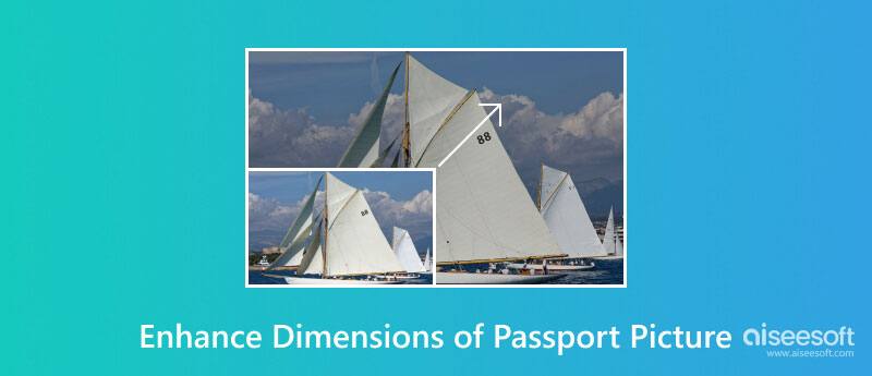 Zwiększ wymiary zdjęcia paszportowego