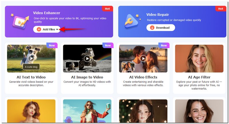 Choose Video Enhancer