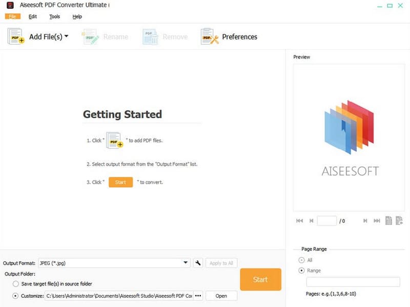 Aiseesoft Pdf Converter