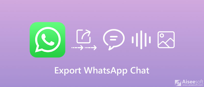 Esporta la chat di WhatsApp