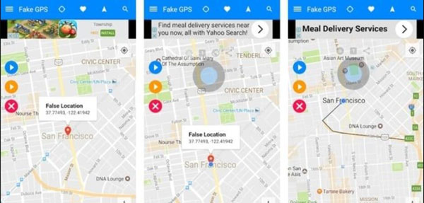 Fałszywy GPS na Androida