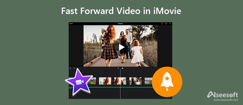 Video vooruitspoelen in iMovie