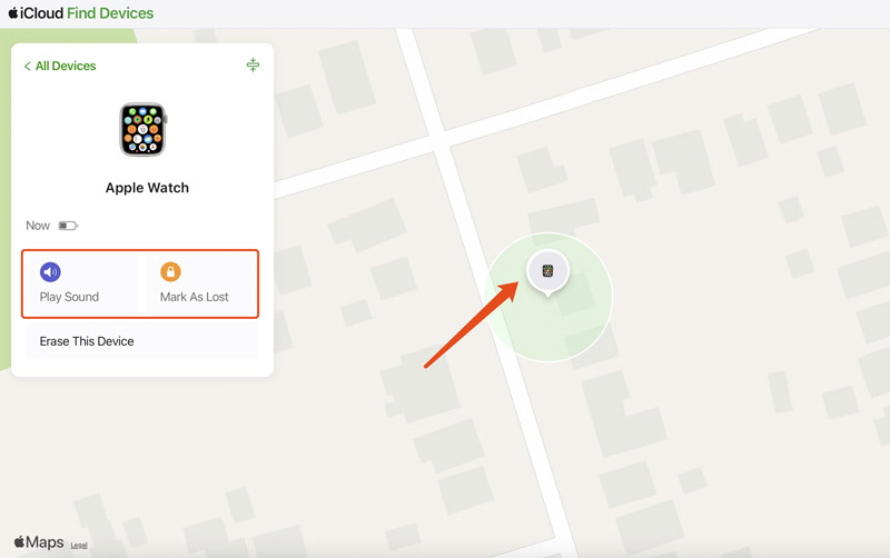 Find Apple Watch Icloud Find My