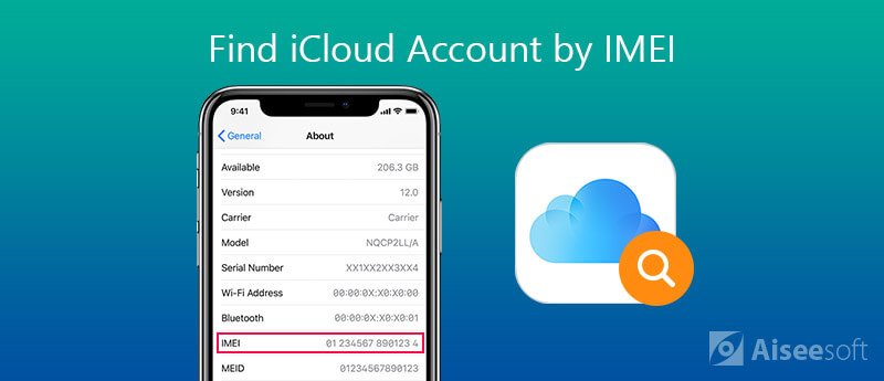 Βρείτε λογαριασμό iCloud μέσω IMEI