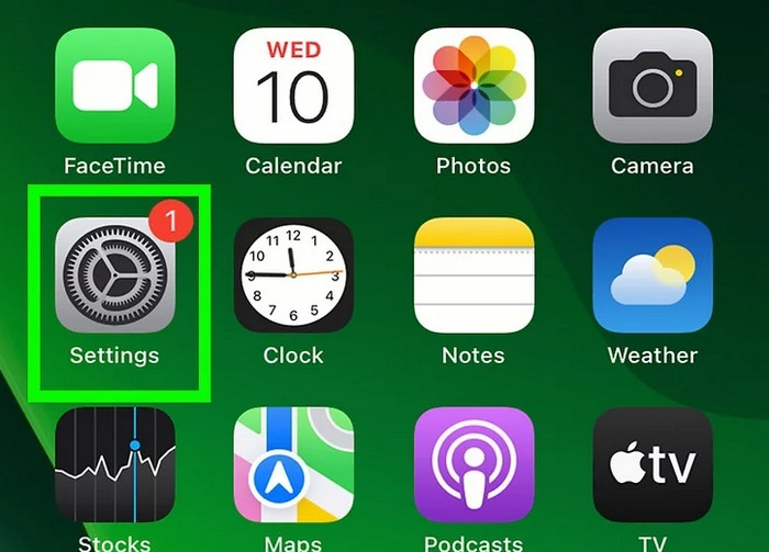 Tap Settings