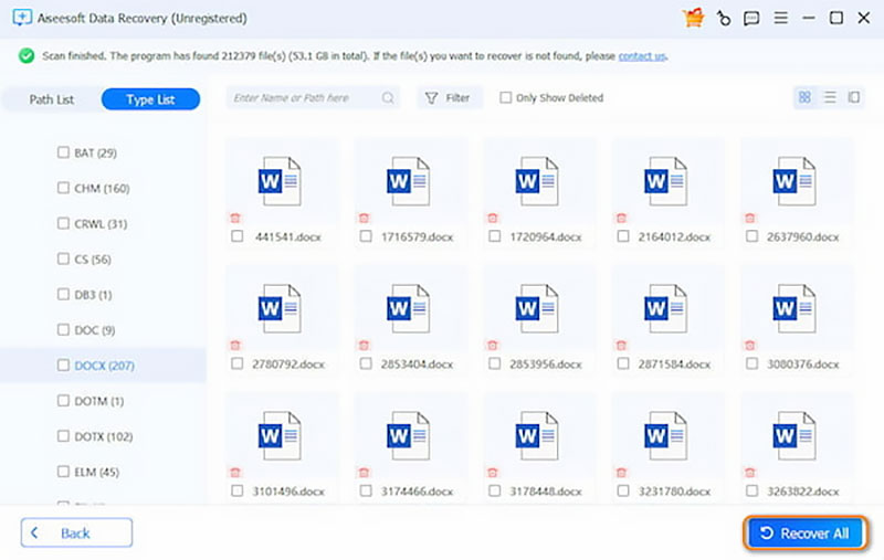 Recover Deleted Lost Word Documents