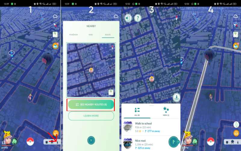 Find Routes In Pokemon