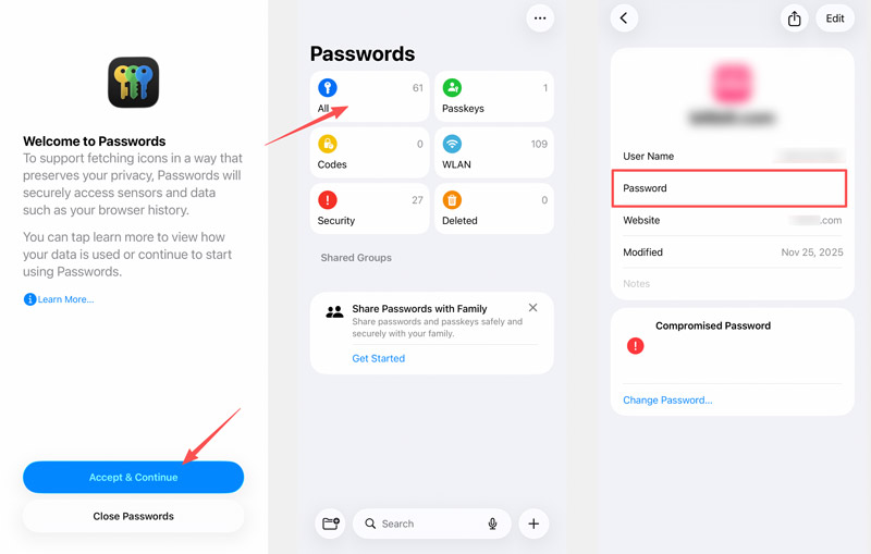 Find Saved Passwords On Safari Iphone Passwords App