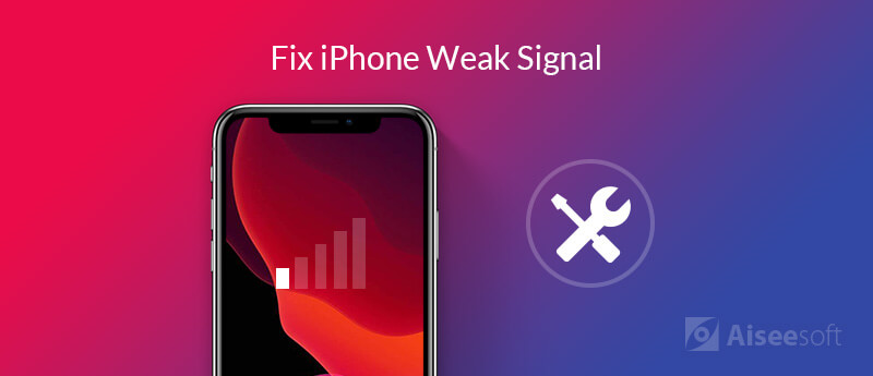 Correggi il segnale debole dell'iPhone